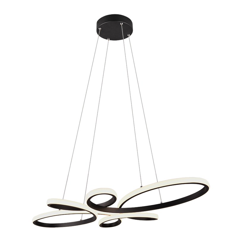 LED ПЕНДЕЛ FLY 32W 3900LM 3K ЧЕРЕН TRIO LED ПЕНДЕЛ FLY 32W 3900LM 3K ЧЕРЕН TRIO