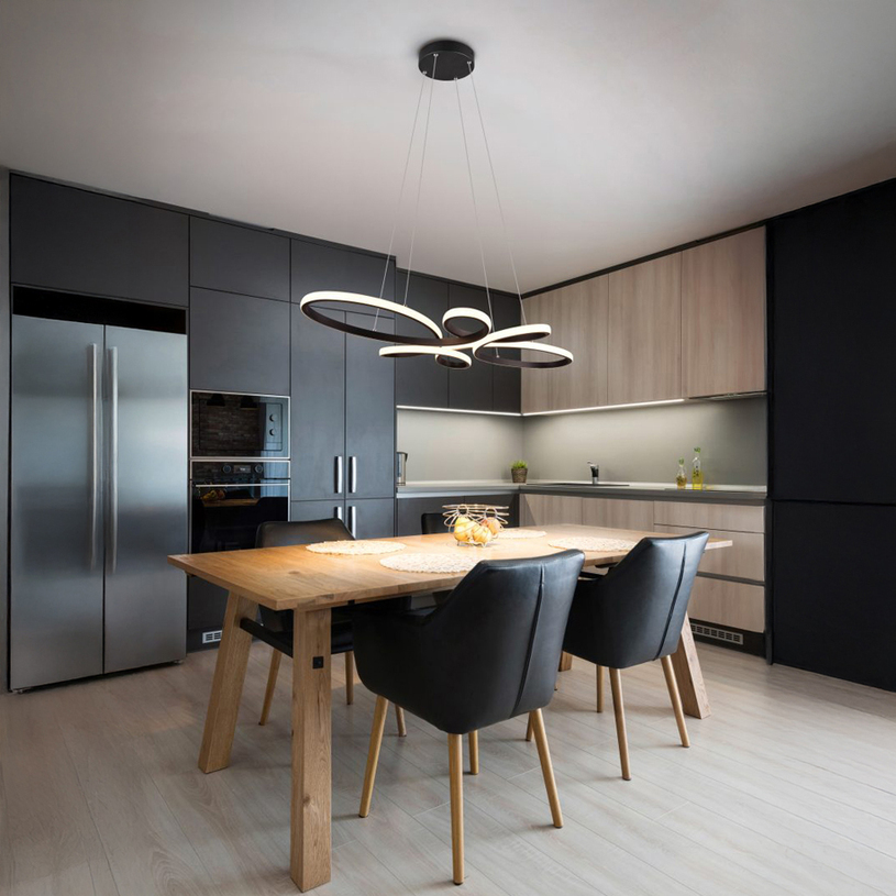 LED ПЕНДЕЛ FLY 32W 3900LM 3K ЧЕРЕН TRIO LED ПЕНДЕЛ FLY 32W 3900LM 3K ЧЕРЕН TRIO