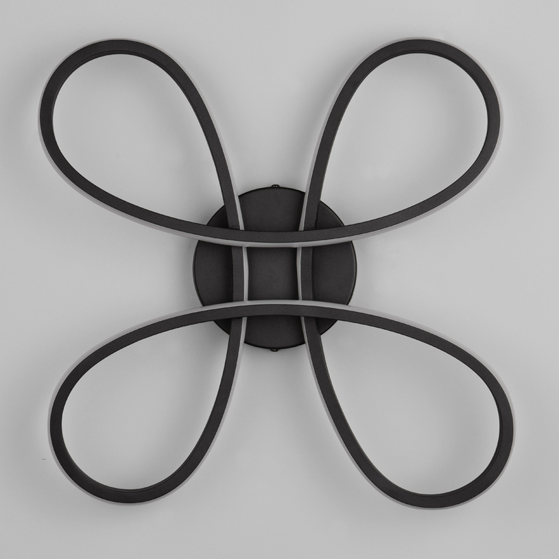 LED ПЛАФОН FLY 22W 2600LM 3K ЧЕРЕН TRIO LED ПЛАФОН FLY 22W 2600LM 3K ЧЕРЕН TRIO