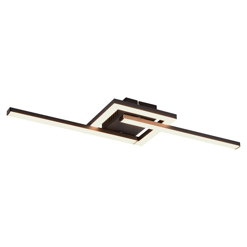 LED ПЛАФОН VIALE 17W 1860LM 3K ЧЕРЕН RL LED ПЛАФОН VIALE 17W 1860LM 3K ЧЕРЕН RL