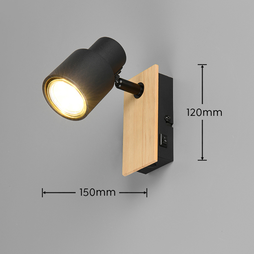 СПОТ PIERRE 1XGU10 ЧЕРЕН RL СПОТ PIERRE 1XGU10 ЧЕРЕН RL