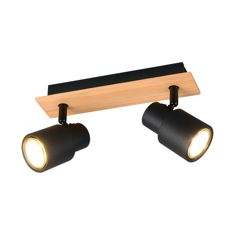 СПОТ PIERRE 2XGU10 ЧЕРЕН RL СПОТ PIERRE 2XGU10 ЧЕРЕН RL