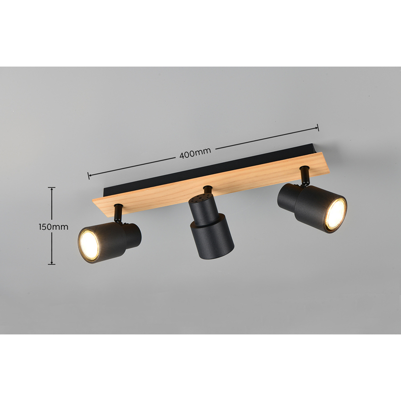 СПОТ PIERRE 3XGU10 ЧЕРЕН RL СПОТ PIERRE 3XGU10 ЧЕРЕН RL