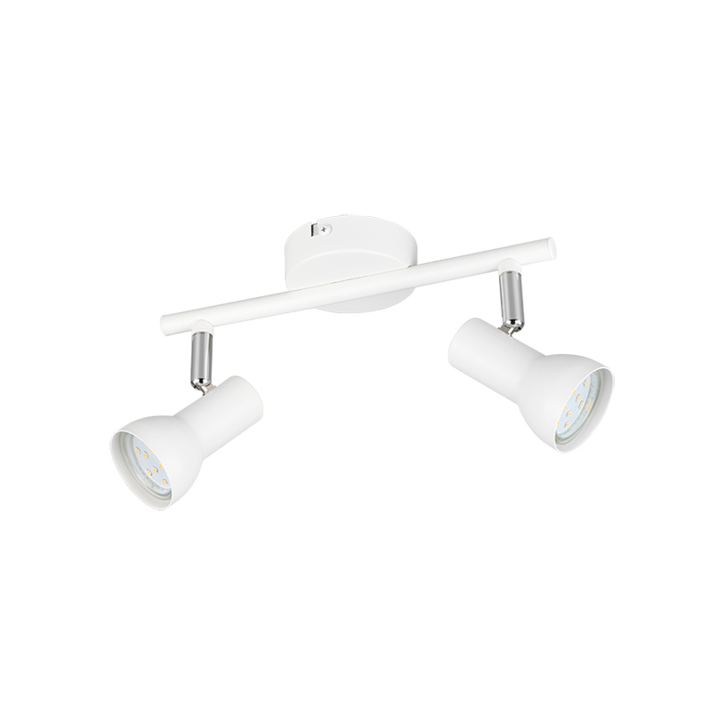 СПОТ CANTAR 2XGU10 БЯЛ RL СПОТ CANTAR 2XGU10 БЯЛ RL