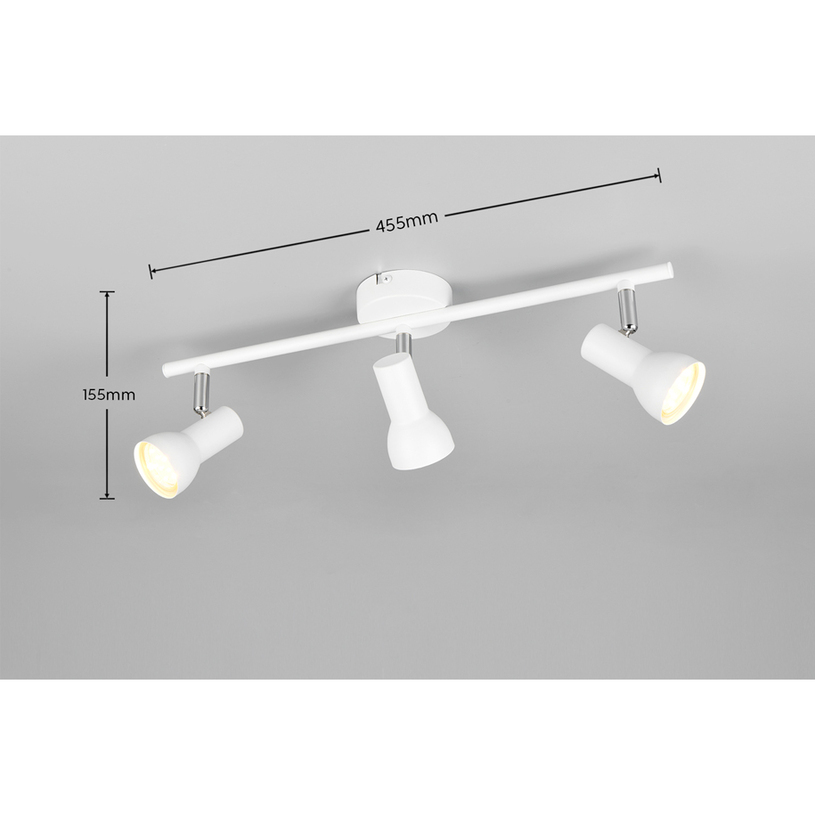 СПОТ CANTAR 3XGU10 БЯЛ RL СПОТ CANTAR 3XGU10 БЯЛ RL