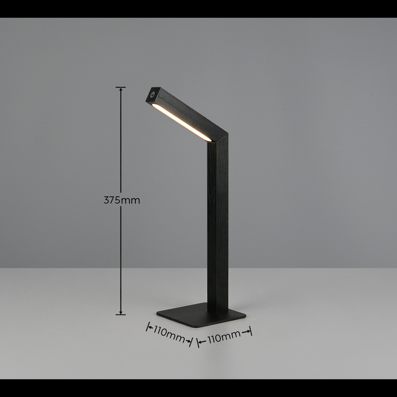 LED НАСТОЛНА ЛАМПА SKIP 2W 185LM ЧЕРНA LED НАСТОЛНА ЛАМПА SKIP 2W 185LM ЧЕРНA