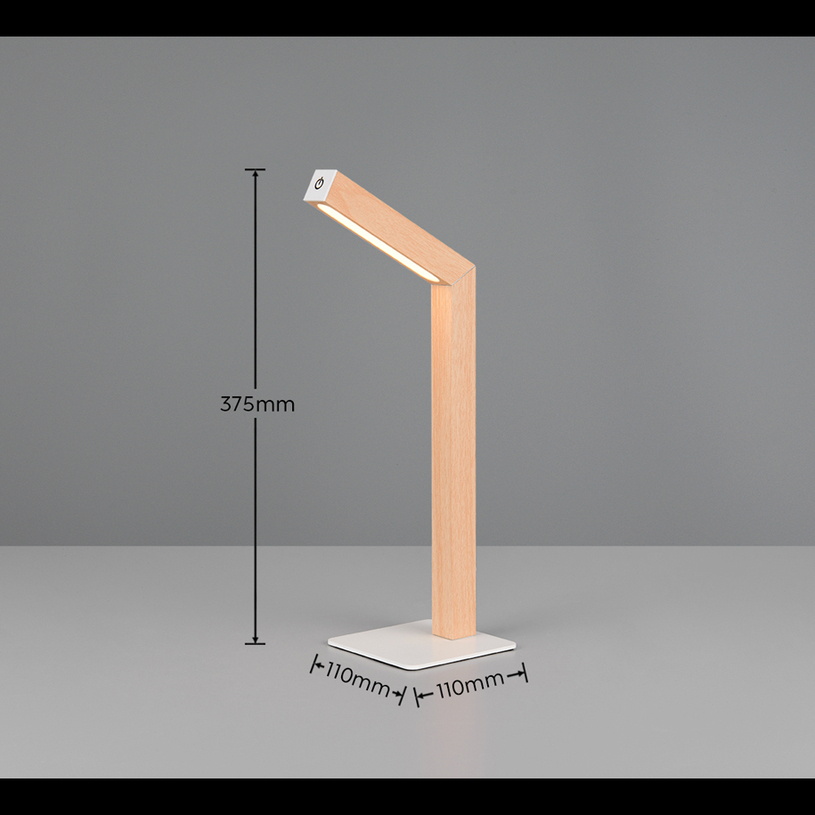 LED НАСТОЛНА ЛАМПА SKIP 2W 185LM ДЪРВО LED НАСТОЛНА ЛАМПА SKIP 2W 185LM ДЪРВО