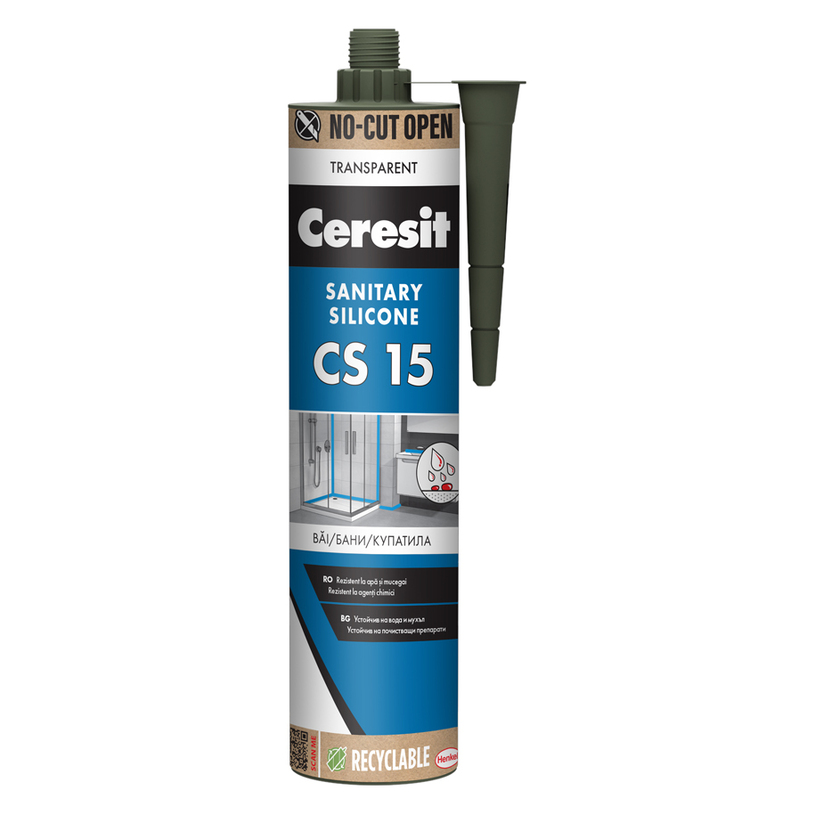 CERESIT CS15 PREMIUM СИЛ. ПРОЗР. 280МЛ CERESIT CS15 PREMIUM СИЛ. ПРОЗР. 280МЛ
