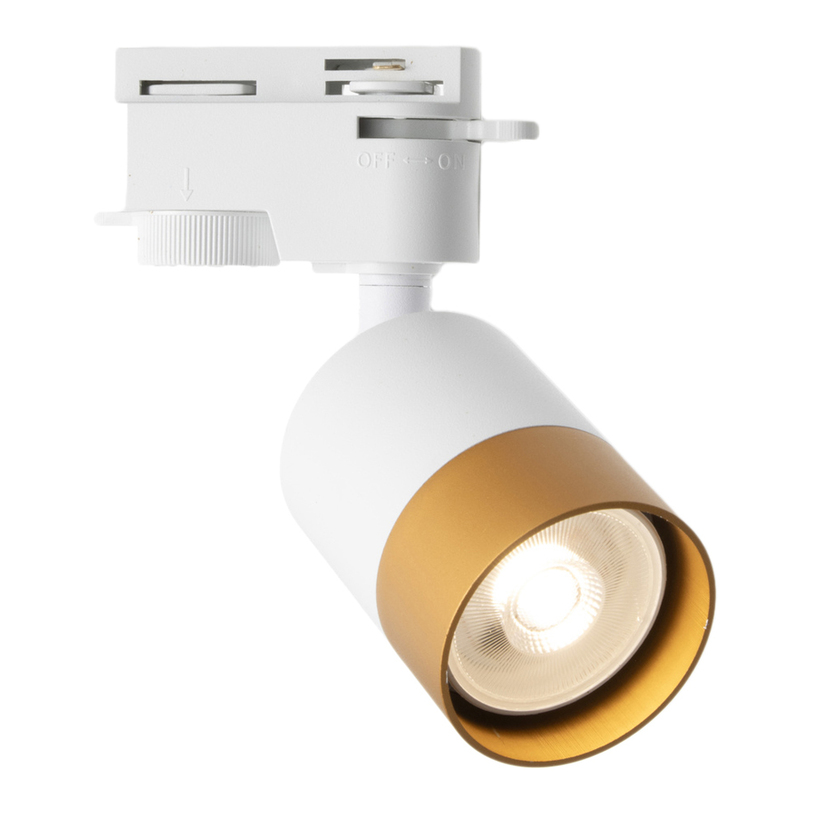 СПОТ ЗА РЕЛСА GU10 БЯЛ LUXE OSRAM СПОТ ЗА РЕЛСА GU10 БЯЛ LUXE OSRAM