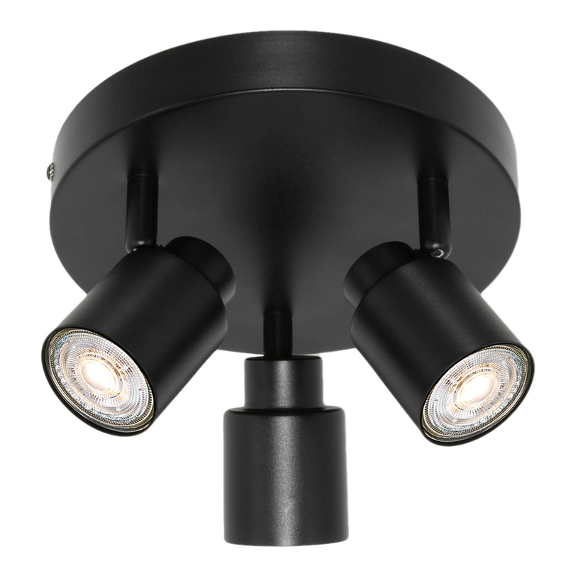 LED СПОТ 3XGU10 КРЪГ ЧЕРЕН PRIMAL OSRAM LED СПОТ 3XGU10 КРЪГ ЧЕРЕН PRIMAL OSRAM