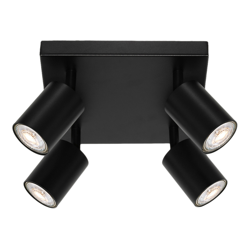 LED СПОТ 4XGU10 ЧЕРЕН ELEMENTAL OSRAM LED СПОТ 4XGU10 ЧЕРЕН ELEMENTAL OSRAM