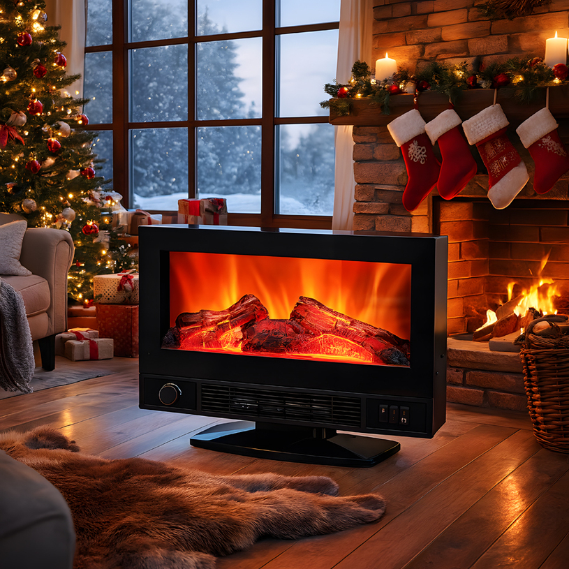 Ел. Печка TV 1800w с пламък Ел. Печка TV 1800w с пламък