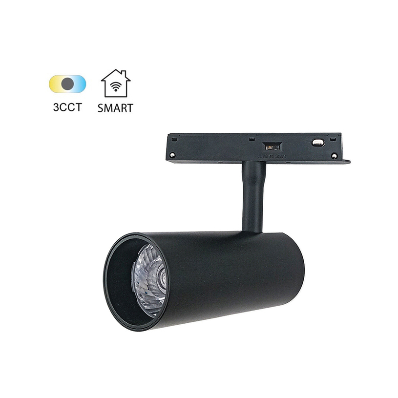 LED СПОТ 12W 3K-6K МАГНИТНО ЧЕРЕН VITO LED СПОТ 12W 3K-6K МАГНИТНО ЧЕРЕН VITO