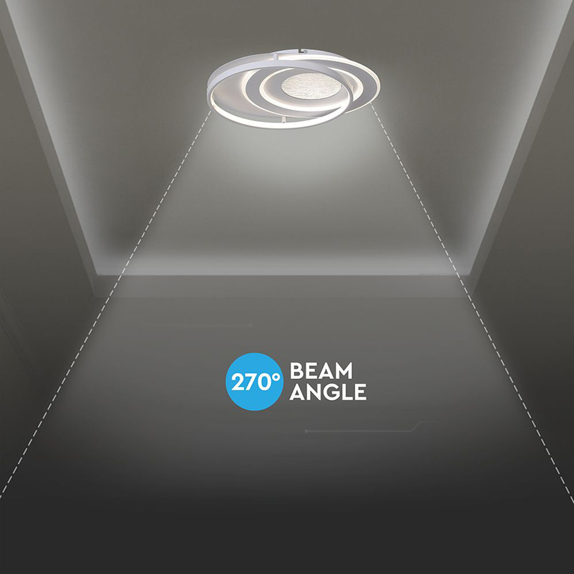 LED ПЛАФОН 60W 50Х42СМ 3CCT БЯЛ ДУ V-TAC LED ПЛАФОН 60W 50Х42СМ 3CCT БЯЛ ДУ V-TAC