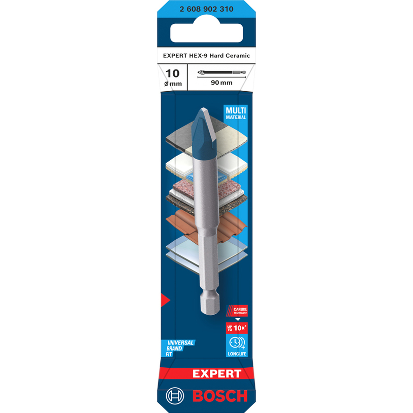 BOSCH EXP.СВРЕДЛО HEX-9HARD CERAM.10x90 BOSCH EXP.СВРЕДЛО HEX-9HARD CERAM.10x90