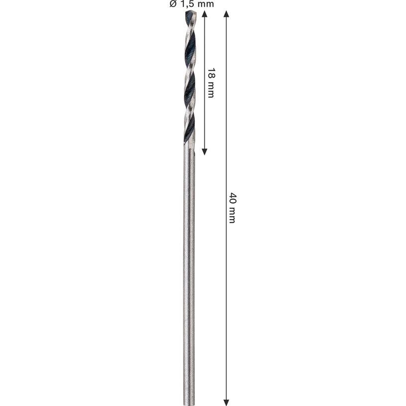 BOSCH СВРЕДЛО ЗА МЕТАЛ 2 БР.1.5x18x40ММ BOSCH СВРЕДЛО ЗА МЕТАЛ 2 БР.1.5x18x40ММ