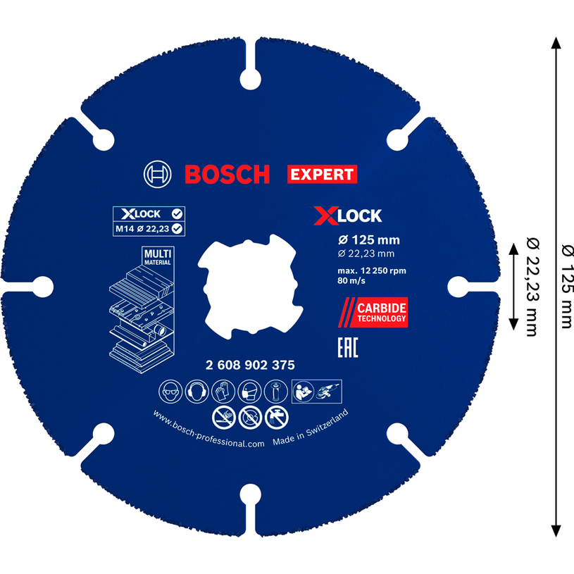 BOSCH EXP.КАРБ.ДИСК ЗА ЪГЛОШЛАЙФ 125MM BOSCH EXP.КАРБ.ДИСК ЗА ЪГЛОШЛАЙФ 125MM