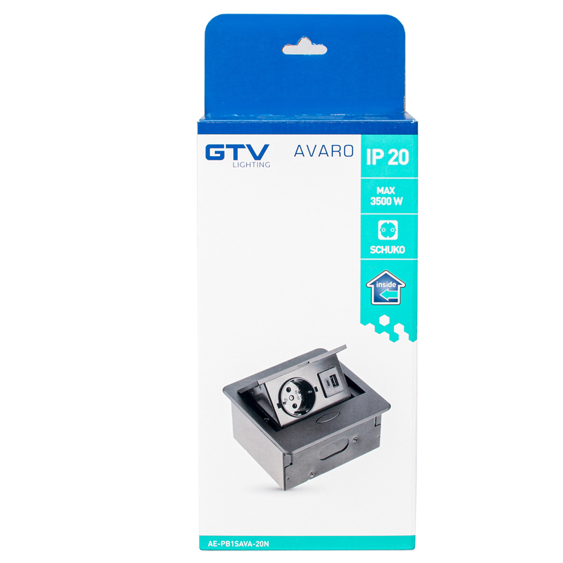 РАЗКЛ. ЗА ВГРАЖД. 1ГН USB A+C 1.5M ЧЕРЕН РАЗКЛ. ЗА ВГРАЖД. 1ГН USB A+C 1.5M ЧЕРЕН