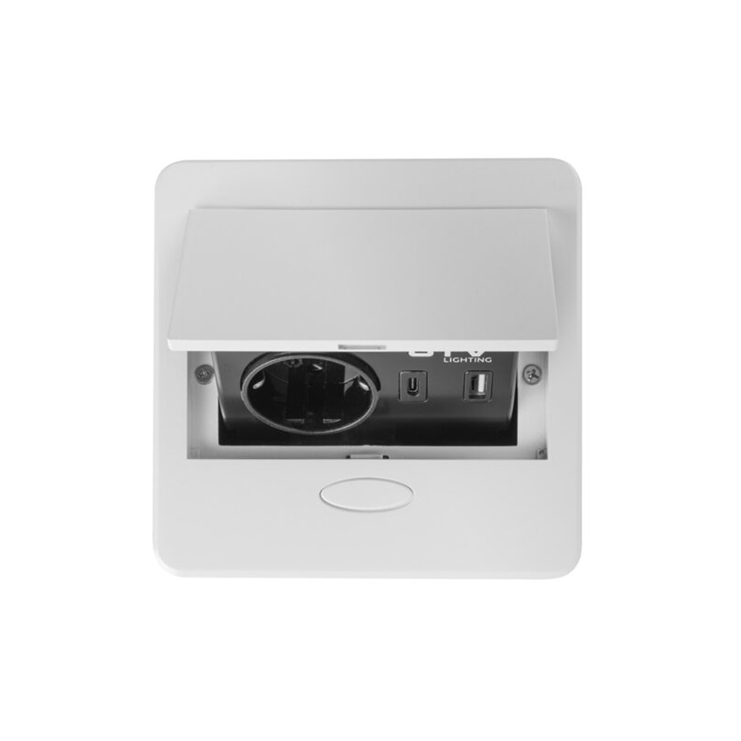 РАЗКЛ. ЗА ВГРАЖД. 1ГН 2XUSB A+C 1.5M БЯЛ РАЗКЛ. ЗА ВГРАЖД. 1ГН 2XUSB A+C 1.5M БЯЛ