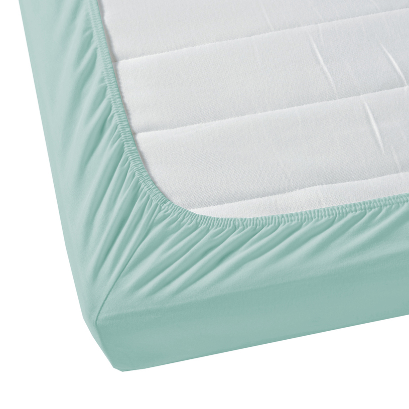 **ЧАРШАФ С ЛАСТИК 160Х200 МИНТ **ЧАРШАФ С ЛАСТИК 160Х200 МИНТ