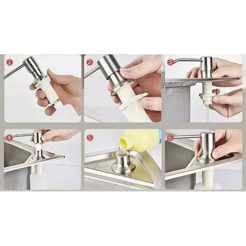 ДОЗАТОР ЗА ВГРАЖДАНЕ EVOLINE САТЕН 500ML ДОЗАТОР ЗА ВГРАЖДАНЕ EVOLINE САТЕН 500ML