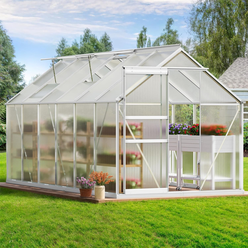 #Поликарбонатна оранжерия 380x190x195cm #Поликарбонатна оранжерия 380x190x195cm