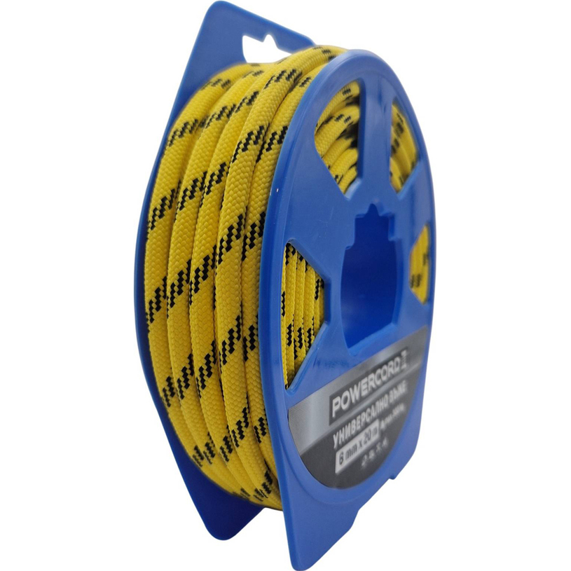 УНИВЕРСАЛНО ВЪЖЕ 6.0Х20М МАКАРА ЖЪЛТО УНИВЕРСАЛНО ВЪЖЕ 6.0Х20М МАКАРА ЖЪЛТО