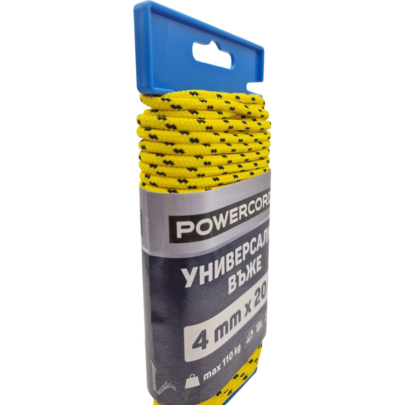 УНИВЕРСАЛНО ВЪЖЕ 4.0Х20М ДЪРЖАЧ ЖЪЛТО УНИВЕРСАЛНО ВЪЖЕ 4.0Х20М ДЪРЖАЧ ЖЪЛТО