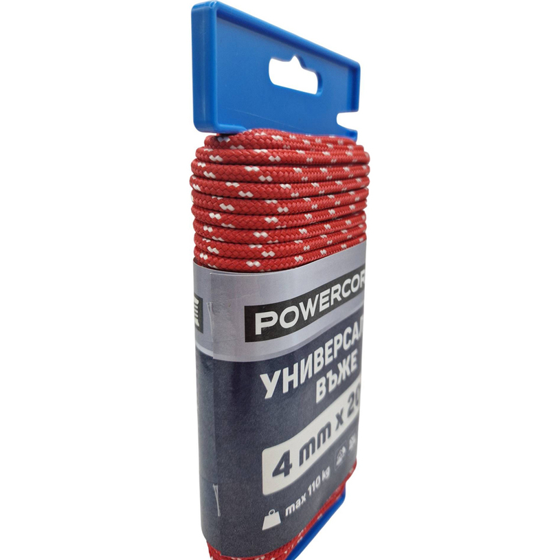 УНИВЕРСАЛНО ВЪЖЕ 4.0Х20М ДЪРЖАЧ ЧЕРВЕНО УНИВЕРСАЛНО ВЪЖЕ 4.0Х20М ДЪРЖАЧ ЧЕРВЕНО