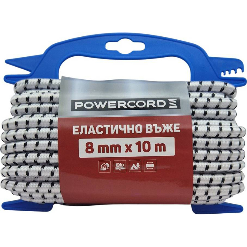 ЕЛАСТИЧНО ВЪЖЕ 8.0ММХ10М БЯЛО ЕЛАСТИЧНО ВЪЖЕ 8.0ММХ10М БЯЛО