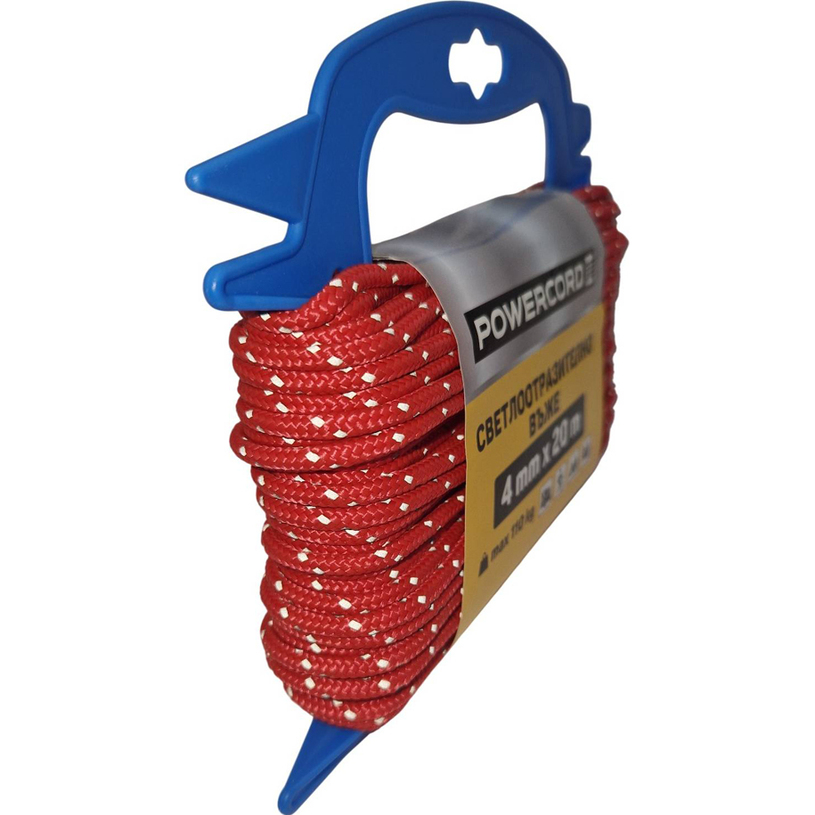 СВЕТЛООТРАЗИТЕЛНО ВЪЖЕ 4.0Х20М ЧЕРВЕНО СВЕТЛООТРАЗИТЕЛНО ВЪЖЕ 4.0Х20М ЧЕРВЕНО