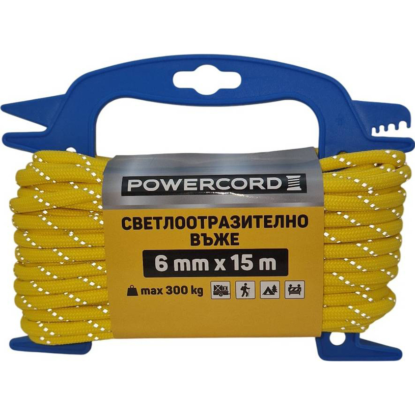 СВЕТЛООТРАЗИТЕЛНО ВЪЖЕ 6.0Х15М ЖЪЛТО СВЕТЛООТРАЗИТЕЛНО ВЪЖЕ 6.0Х15М ЖЪЛТО
