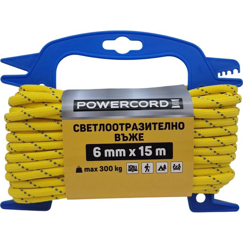 СВЕТЛООТРАЗИТЕЛНО ВЪЖЕ 6.0Х15М ЖЪЛТО СВЕТЛООТРАЗИТЕЛНО ВЪЖЕ 6.0Х15М ЖЪЛТО