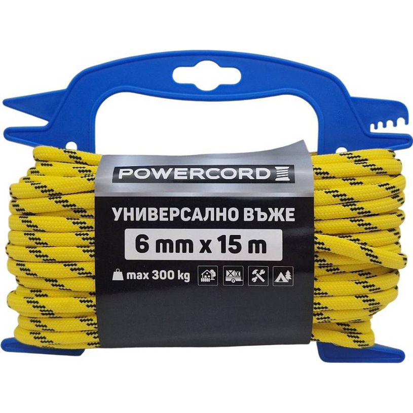 ВЪЖЕ ШИРОК ДЪРЖАЧ 6.0ММХ15М ЖЪЛТО ВЪЖЕ ШИРОК ДЪРЖАЧ 6.0ММХ15М ЖЪЛТО