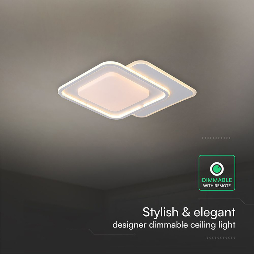 LED ПЛАФОН 60W ДУ БЯЛ 84030 V-TAC^ LED ПЛАФОН 60W ДУ БЯЛ 84030 V-TAC^