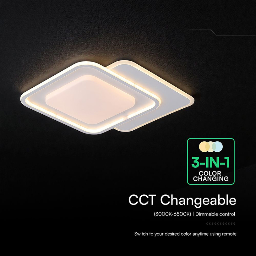 LED ПЛАФОН 60W ДУ БЯЛ 84030 V-TAC^ LED ПЛАФОН 60W ДУ БЯЛ 84030 V-TAC^