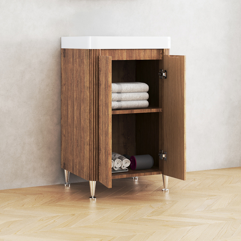 ШКАФ ЗА БАНЯ 4945WOODEN + УМИВ. 4945 ШКАФ ЗА БАНЯ 4945WOODEN + УМИВ. 4945