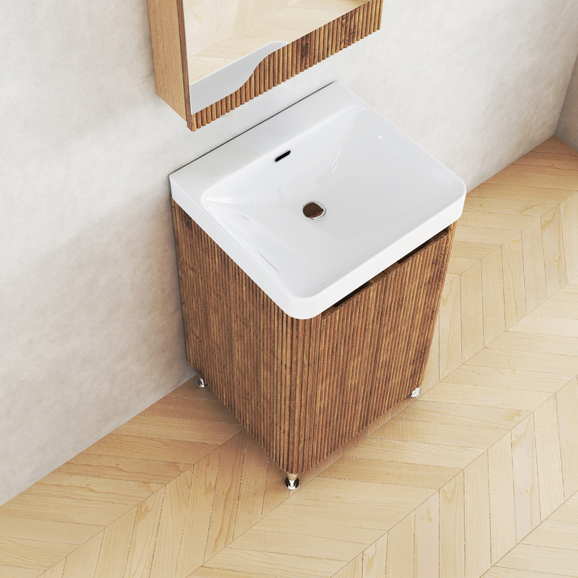 ШКАФ ЗА БАНЯ 4945WOODEN + УМИВ. 4945 ШКАФ ЗА БАНЯ 4945WOODEN + УМИВ. 4945