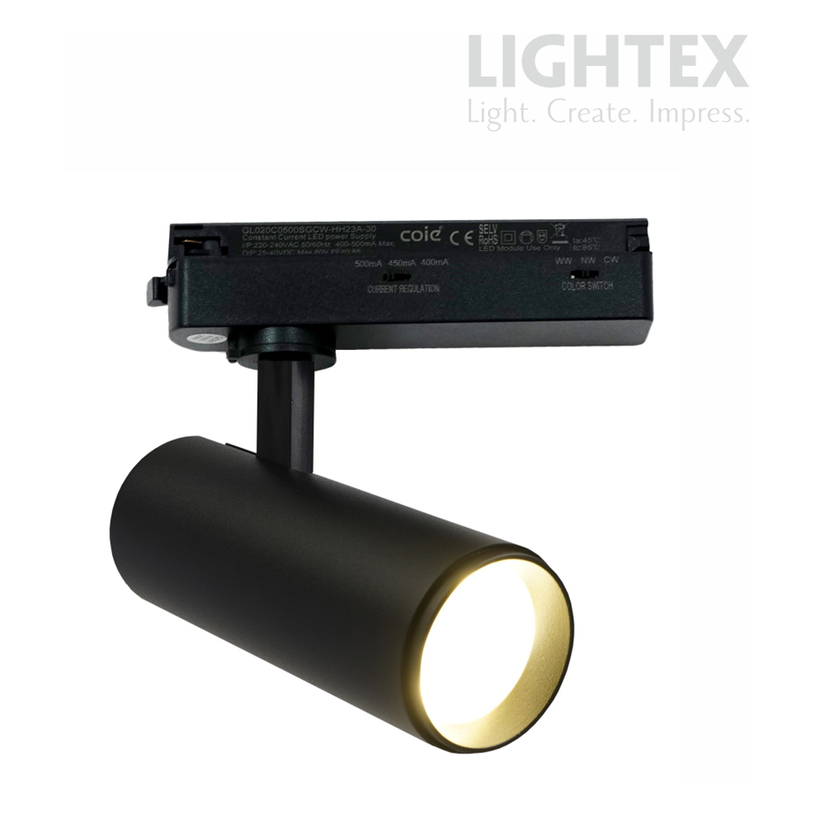 LED СПОТ ЗА РЕЛСА CCT ЧЕРЕН TRON LIGHTEX LED СПОТ ЗА РЕЛСА CCT ЧЕРЕН TRON LIGHTEX