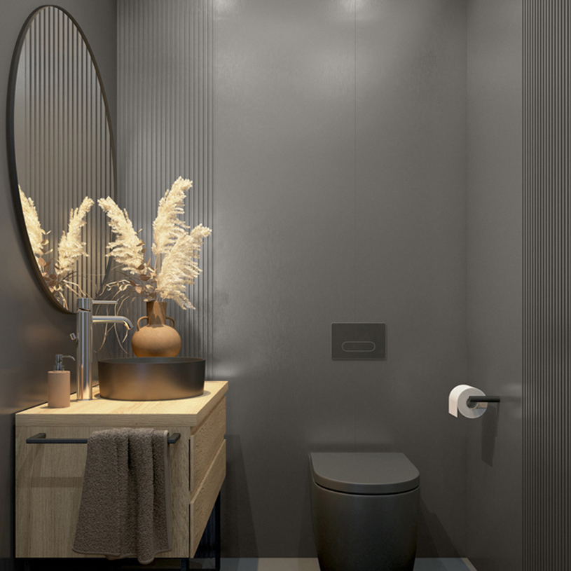 ЛИНЕЙНИ ПАНЕЛИ MPC S BRUSHED STEEL 2.65 ЛИНЕЙНИ ПАНЕЛИ MPC S BRUSHED STEEL 2.65