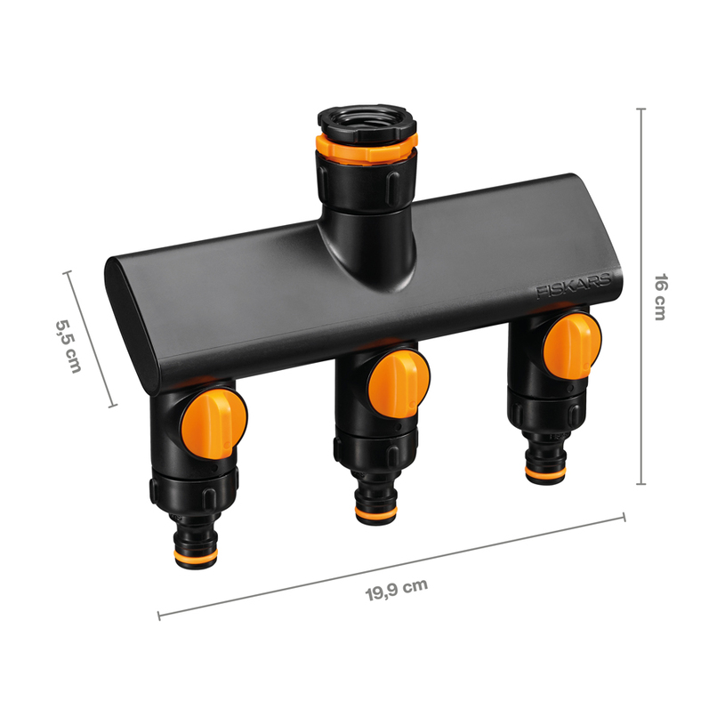 FISKARS COMFORT 3-ПЪТЕН РАЗПРЕДЕЛИТЕЛ FISKARS COMFORT 3-ПЪТЕН РАЗПРЕДЕЛИТЕЛ