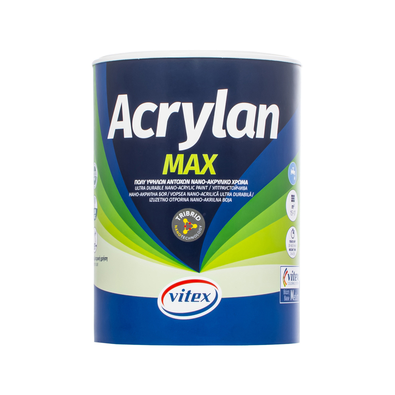 ACRYLAN MAX НАНО БОЯ БАЗА M 960 ML ACRYLAN MAX НАНО БОЯ БАЗА M 960 ML