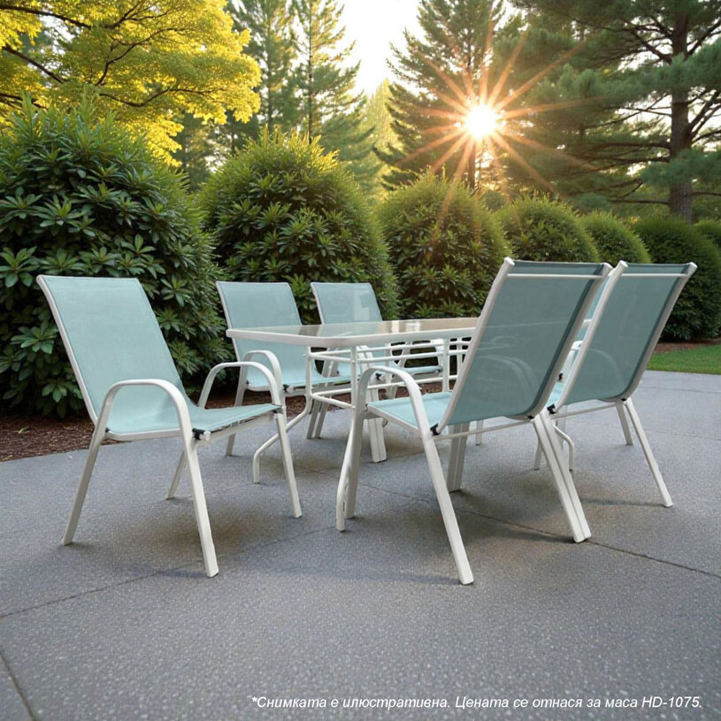 ГРАДИНСКА МАСА СТОМАНА 150х90х70 WH ГРАДИНСКА МАСА СТОМАНА 150х90х70 WH