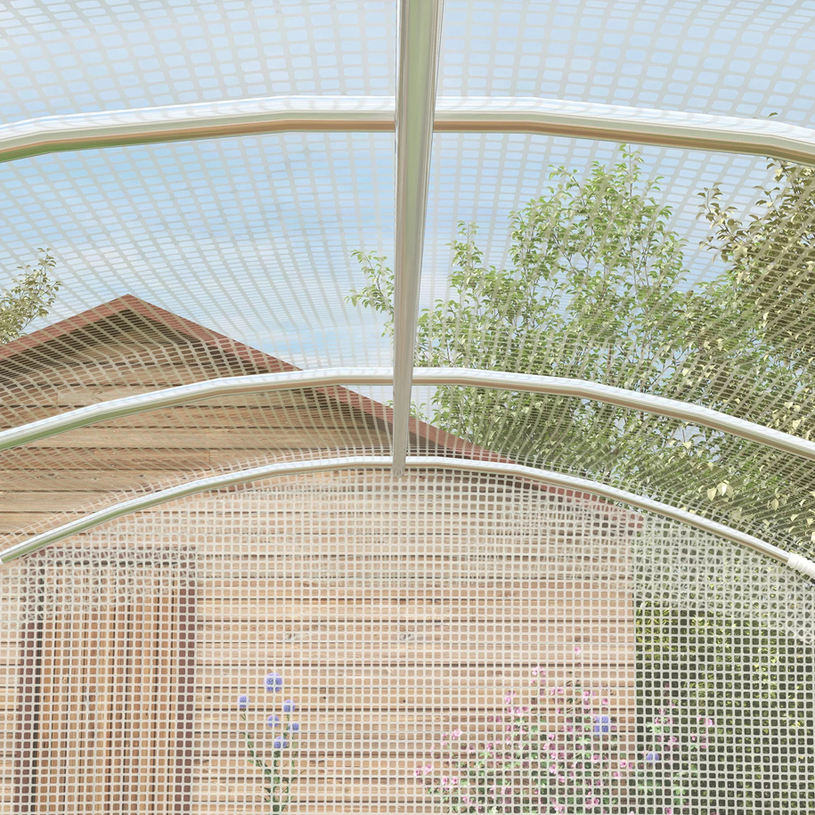 ОРАНЖЕРИЯ 300Х200Х200CM 1 ВРАТА С ПАНТИ ОРАНЖЕРИЯ 300Х200Х200CM 1 ВРАТА С ПАНТИ