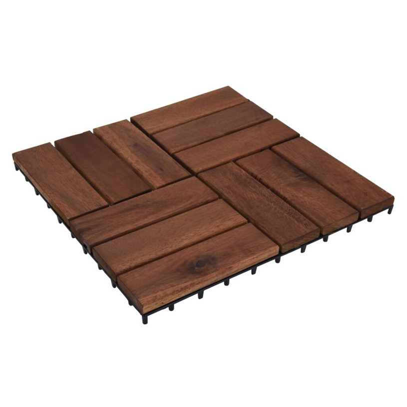 ДЕКИНГ ПЛОЧКА WPC 30x30x2.2cm VN2000110 ДЕКИНГ ПЛОЧКА WPC 30x30x2.2cm VN2000110