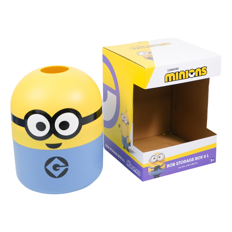 КУТИЯ ЗА СЪХРАНЕНИЕ MINIONS BOB 6 L КУТИЯ ЗА СЪХРАНЕНИЕ MINIONS BOB 6 L