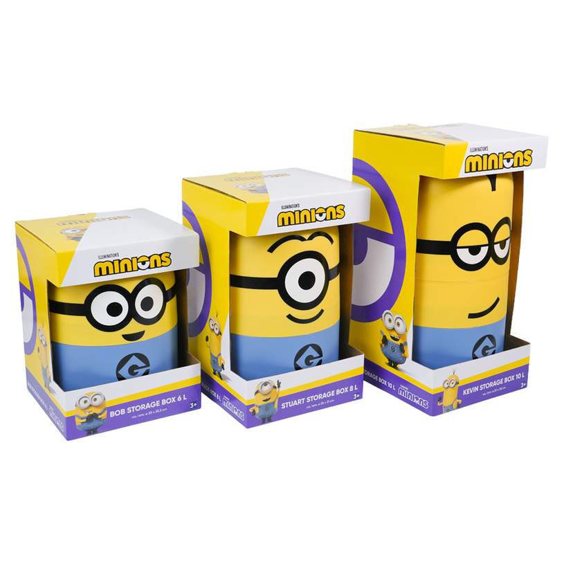 КУТИЯ ЗА СЪХРАНЕНИЕ MINIONS KEVIN 10 L КУТИЯ ЗА СЪХРАНЕНИЕ MINIONS KEVIN 10 L