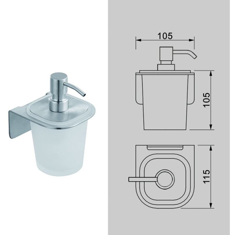 ЕЛИНОР ДОЗАТОР ЗА ТЕЧЕН САПУН 5563 ЕЛИНОР ДОЗАТОР ЗА ТЕЧЕН САПУН 5563