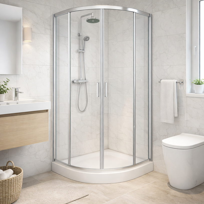 ДУШ КАБИНА PARMA 90Х90 С КОРИТО, ХРОМ ДУШ КАБИНА PARMA 90Х90 С КОРИТО, ХРОМ