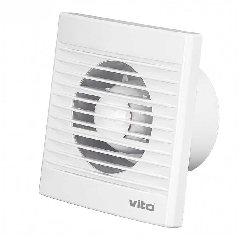 ВЕНТИЛАТОР ЗА БАНЯ 100 12W WHITE ВЕНТИЛАТОР ЗА БАНЯ 100 12W WHITE